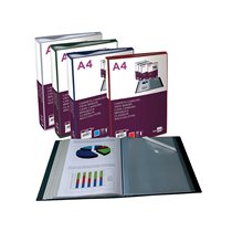 Carpeta Liderpapel 80 Fundas Canguro Pp Din A4 Transparente Portada Y Lomo Personalizable