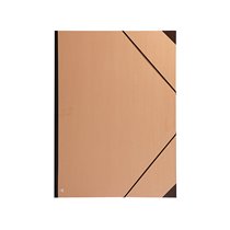 Carpeta Planos Clairefontaine Din A2 Con Gomas Kraft Marron Verjurado