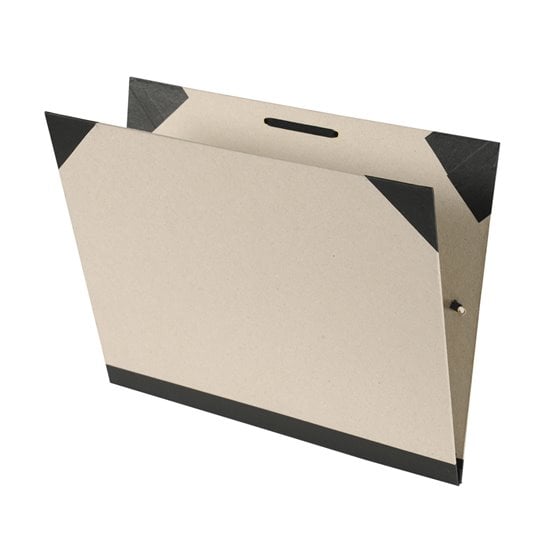Carpeta Dibujo Canson Brut 61X81 Cm Con Gomas Color Kraftclaro