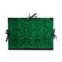 Carpeta Dibujo Canson Classic 52X72 Cm Con Lazos Marmol Verde