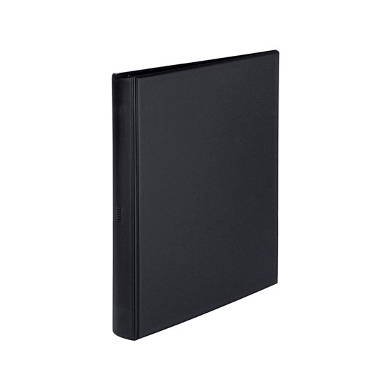 Carpeta Multifin Alfa 3002-M 11 Anillas 25 Mm Plastico Cuarto Negro