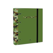 Carpeta De 4 Anillas De 40 Mm Mixtas Carton Forrado Folio Colores Surtidos Camuflaje 6 Diseños