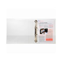 Carpeta Exacompta Canguro 4 Anillas 40 Mm Din A4+ Carton Forrado Polipropileno Personalizable 3 Bolsillos