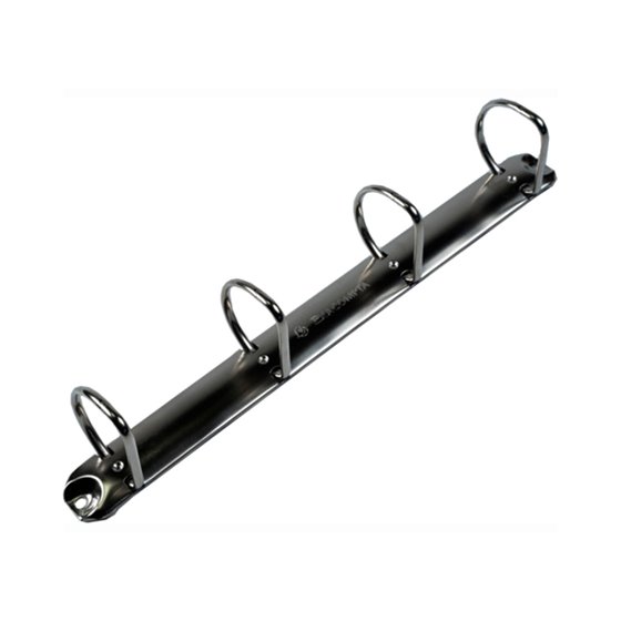 Carpeta Exacompta Canguro 4 Anillas 40 Mm Din A4+ Carton Forrado Polipropileno Personalizable 3 Bolsillos