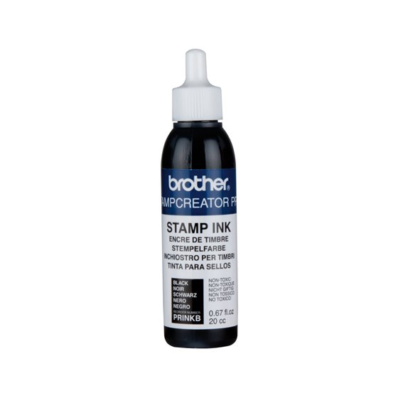 Tinta Brother Para Sellos Automaticos Color Negro Bote De 20 Cc