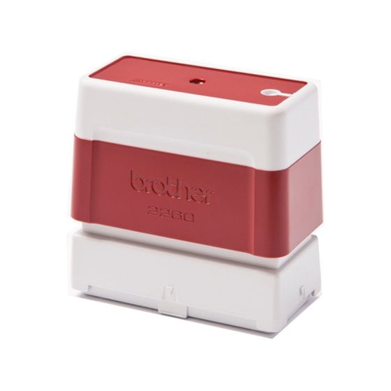 Sello Automatico Brother 22 Mm X 60 Mm Rojo