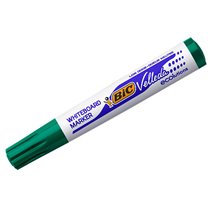 Rotulador Bic Velleda Para Pizarra Verde Punta Redonda 1,3 Mm