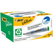 Rotulador Bic Velleda Para Pizarra Verde Punta Redonda 1,3 Mm