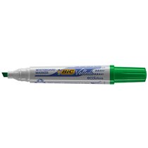 Rotulador Bic Velleda Para Pizarra Verde Punta Biselada 5,9 Mm