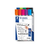 Rotulador Staedtler Lumocolor 351 Para Pizarra Blanca Punta Redonda 2 Mm Recargable Caja 10 Unidades Colores Surtidos
