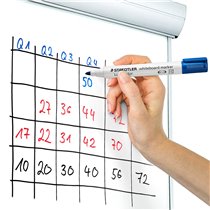 Rotulador Staedtler Lumocolor 351 Para Pizarra Blanca Punta Redonda 2 Mm Recargable Color Azul