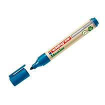 Rotulador Edding 28 Para Pizarra Blanca Ecoline 90% Reciclado Color Azul Punta Redonda 1,5-3 Mm Recargable