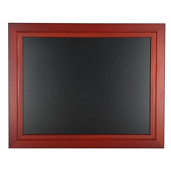 Pizarra Negra Liderpapel Mural De Madera Con Superficie Para Rotuladores Tipo Tiza 40X50Cm