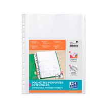 Funda Multitaladro Oxford Con Fuelle Din A4 200 Mc Cristal