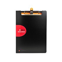 Carpeta Exacompta Exactive Con Tapa Polipropileno Negro Con Pinza Y Portaboligrafo Din A4