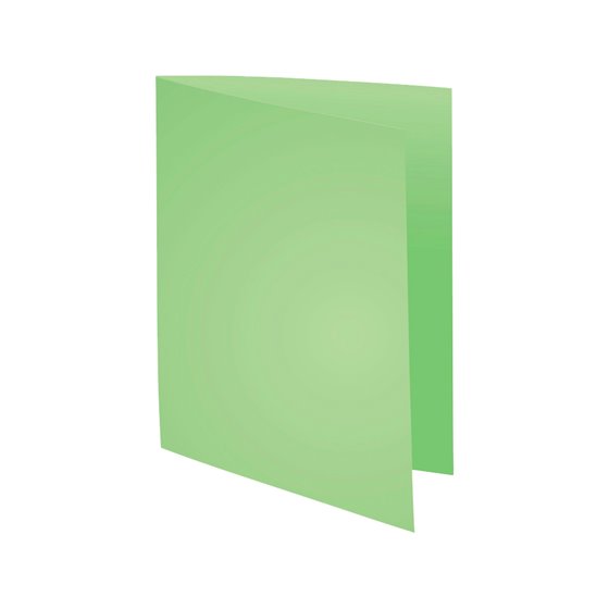 Subcarpeta Cartulina Reciclada Exacompta Din A4 Verde Prado Claro 170 G/M2