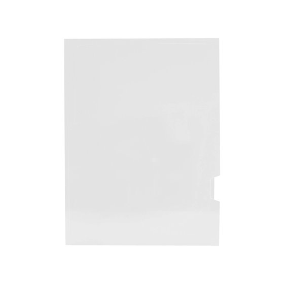 Subcarpeta Cartulina Gio Plastificada Presentacion 2 Solapas Din A4 Blanco 275G/M2
