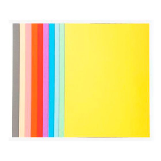 Subcarpeta Cartulina Gio Folio Celeste Pastel 180 G/M2