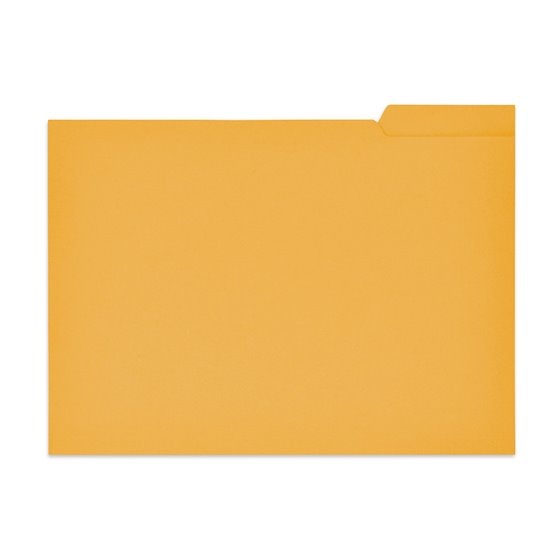 Subcarpeta Cartulina Gio Folio Pestaña Derecha 250 G/M2 Amarillo