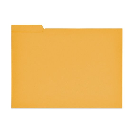 Subcarpeta Cartulina Gio Folio Pestaña Izquierda 250 G/M2 Amarillo