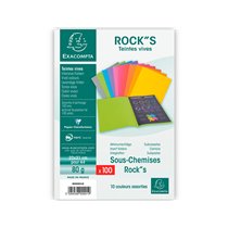 Subcarpeta Papel Exacompta Din A4 Colores Surtidos 80 Gr