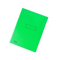 Subcarpeta Cartulina Reciclada Exacompta A4 Verde 280G/M2 Con 2 Solapas Interior
