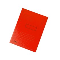 Subcarpeta Cartulina Reciclada Exacompta A4 Roja 280G/M2 Con 2 Solapas Interior