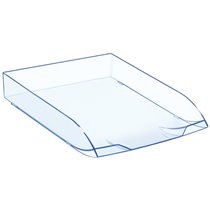 Bandeja Sobremesa Cep Confort Plastico Transparente Celeste 370X270X61 Mm