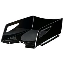 Bandeja Sobremesa Cep Maxi De Gran Capacidad 386X270X115 Mm Plastico Negra