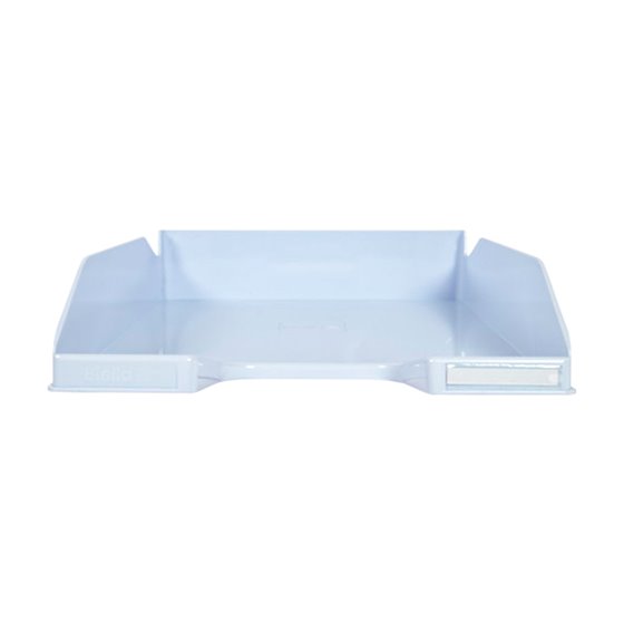 Bandeja Sobremesa Exacompta Aquarel Combo Midi Azul Pastel 347X255X65 Mm