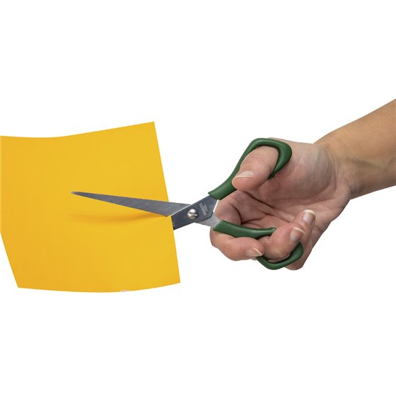 Tijera Oficina Faibo Acero Inoxidable 25 Cm Empuñadura Ergonomica En Blister