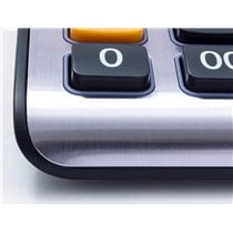 Calculadora Casio Ms-100Em Sobremesa 10 Digitos Tx +/- Tecla Color Azul