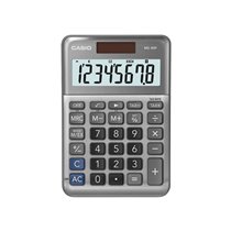 Calculadora Casio Ms-80F Sobremesa 8 Digitos Tax +/- Color Plata
