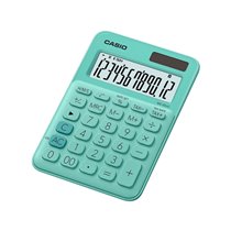 Calculadora Casio Ms-20Uc-Gn Sobremesa 12 Digitos Tax +/- Color Verde