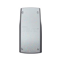 Calculadora Milan Cientifica M240 Silver 2 Lineas 240 Funciones 10+2 Digitos Color Verde Turquesa Con Tapa Color