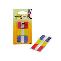 Banderitas Separadoras Rigidas Dispensador 3 Colores Post-It Index 686-Ryb Medianos22 Banderitas Por Color