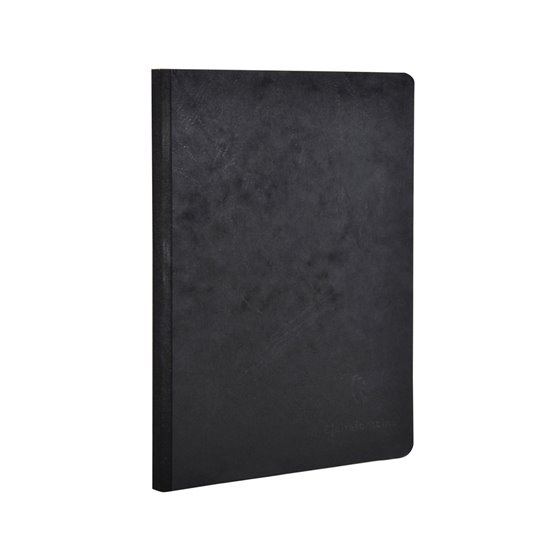 Libreta Age-Bag Tapa Cartulina Lomo Cosido Rayado Horizontal 96 Hojas Color Negro 148X210 Mm