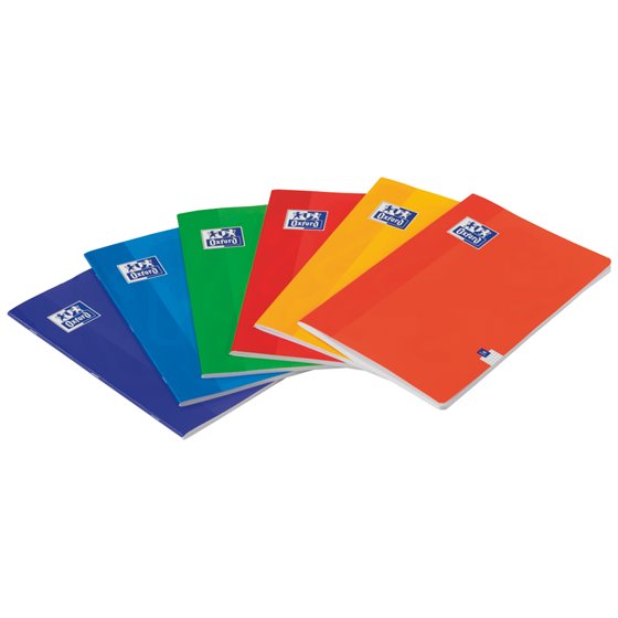 Libreta Escolar Oxford 48 H Din A5 Cuadro 4 Mm