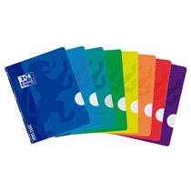 Libreta Escolar Oxford Openflex Tapa Flexible Optik Paper 48 Hojas Din A4 Cuadro 5 Mm Colores Surtidos