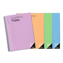 Cuaderno Triplex Additio Plan De Curso Evaluacion Agenda Plan Semanal Y Tutorias Fundas Transparentes 22,5X31Cm