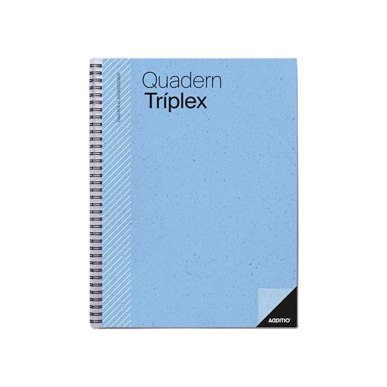 Bloc Triplex Additio Plan Curso Evaluacion Continua Plansemanal Tutorias Mas 6 Fundas Ransparentes 22,5X31Cm Catalan