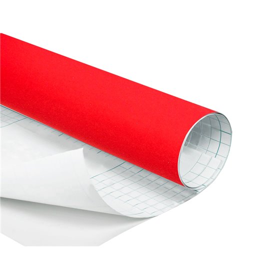 Rollo Adhesivo Liderpapel Unicolor Rojo Brillo Rollo De 0,45 X 2 Mt