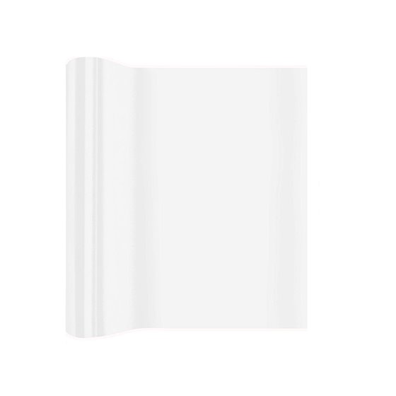 Rollo Adhesivo Liderpapel Unicolor Blanco Brillo Rollo De 0,45 X 20 Mt