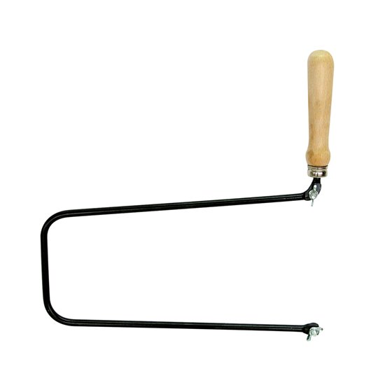 Arco De Segueta Grande 265 Mm De Calado Mango De Madera