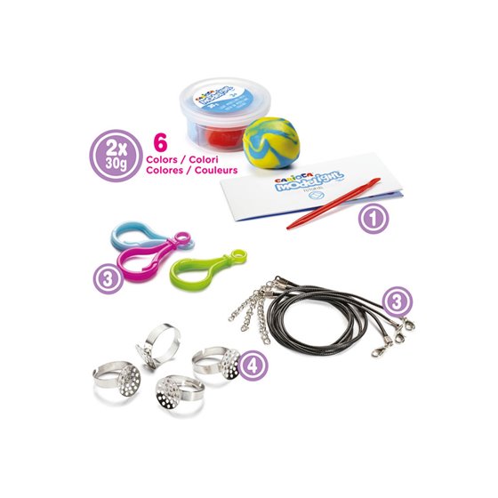 Pasta De Modelar Carioca Modelight Bijoux Anillos