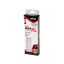Barra Termofusible Plico Cola Max Xl Baja Temperatura 11,5 Mm De Diametro X 200 Mm De Alto Blister De 12 Unidades