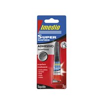 Pegamento Imedio Super Rapido Adhesivo Instantaneo Bote De 3 Gr