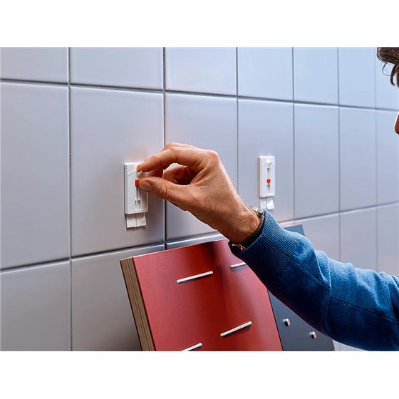 Clavo Autoadhesivo Tesa Sujecion Hasta 4 Kg Uso Azulejos Removible Blister De 2 Unidades