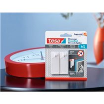 Clavo Autoadhesivo Tesa Sujecion Hasta 0,5 Kg Uso Paredes Pintadas Removible Blister De 2 Unidades