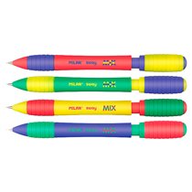 Portaminas Milan Sway Mix 0,5 Mm Con Goma Colores Surtidos